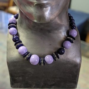 Sphere and Disc Necklace